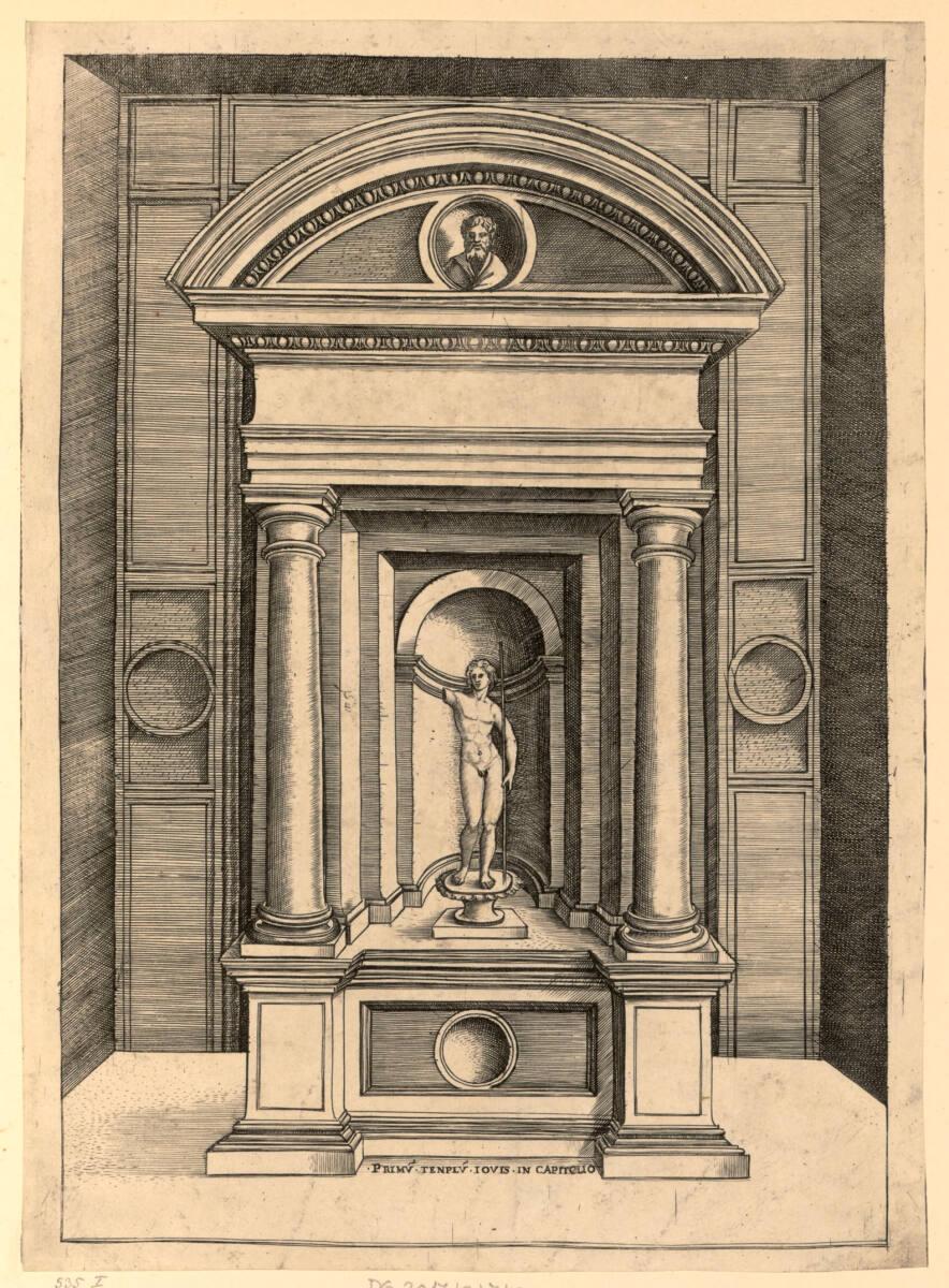 Der Altar des Jupiter im ältesten Tempel des Kapitols, Inv. Nr.: DG2017/3/7401
