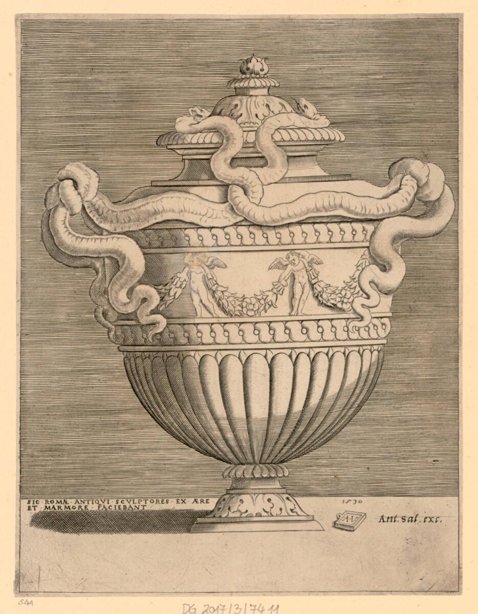 Vase mit zwei Griffen, Inv. Nr.: DG2017/3/7411