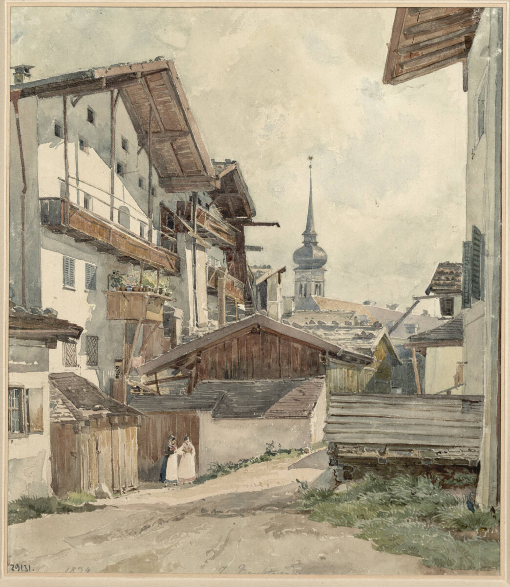 In Berchtesgaden, Joseph Höger, 1834