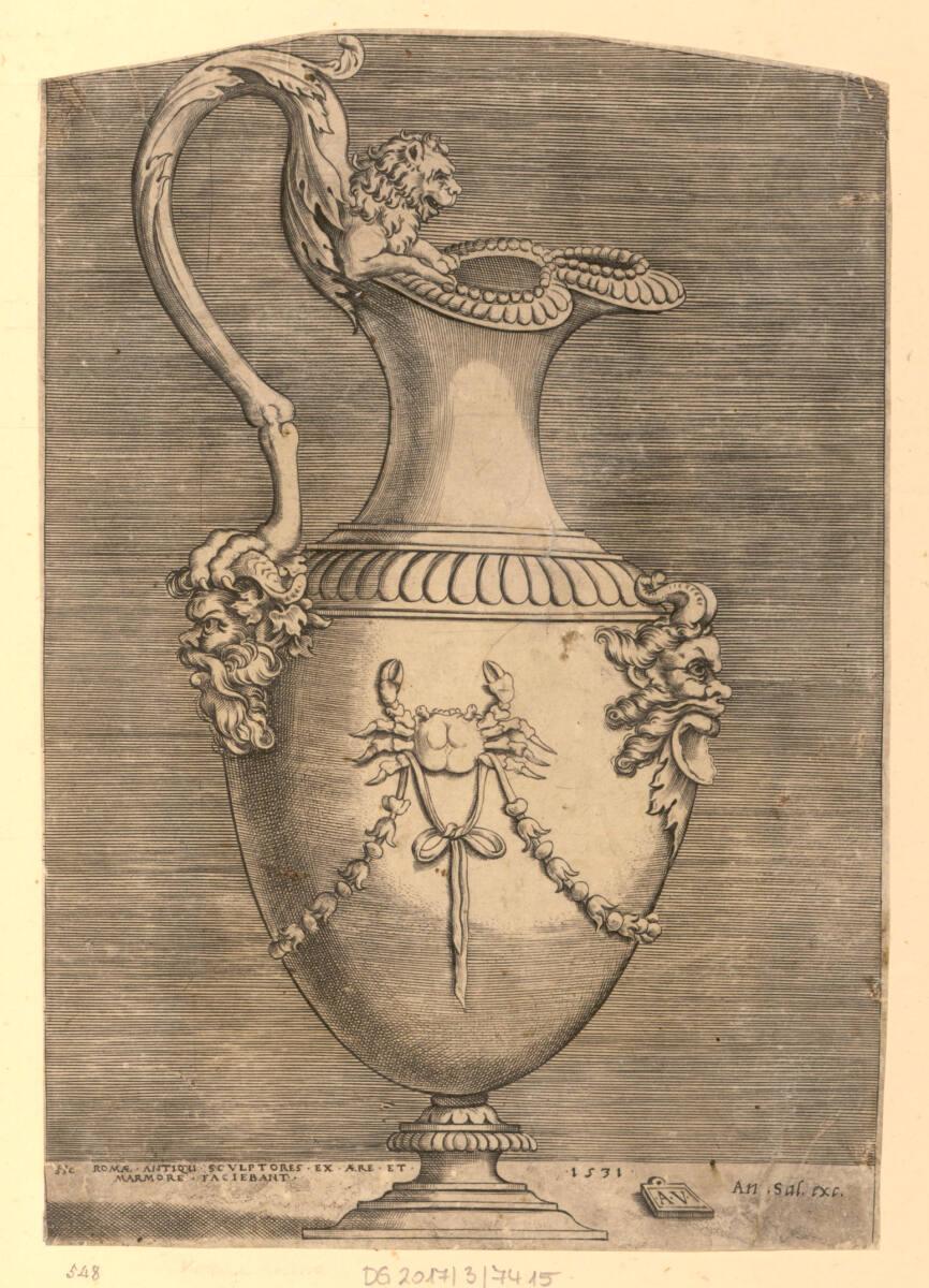 Krug mit einem Griff, Inv. Nr.: DG2017/3/7415