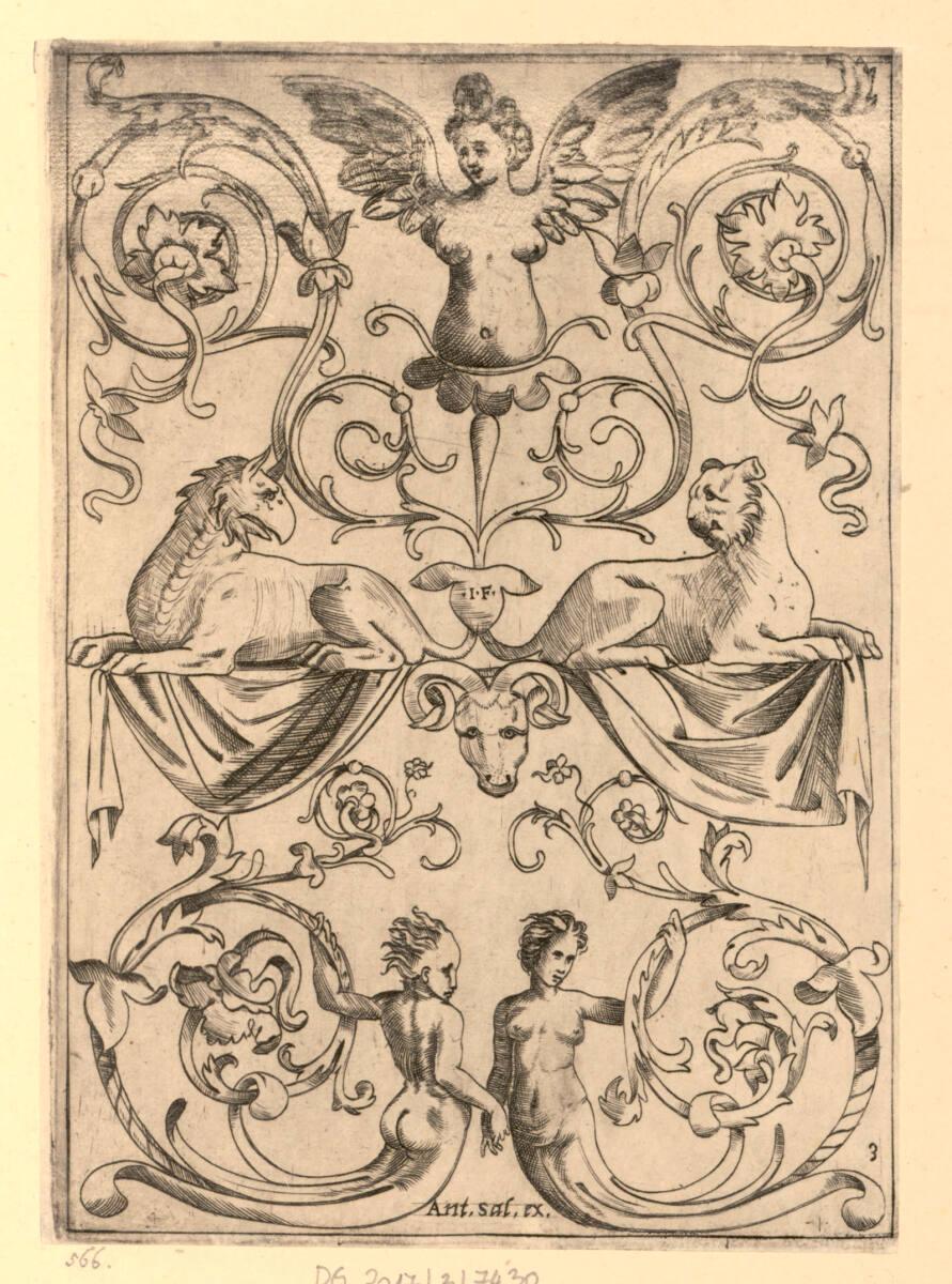 Dekorative Tafel, Inv. Nr.: DG2017/3/7430