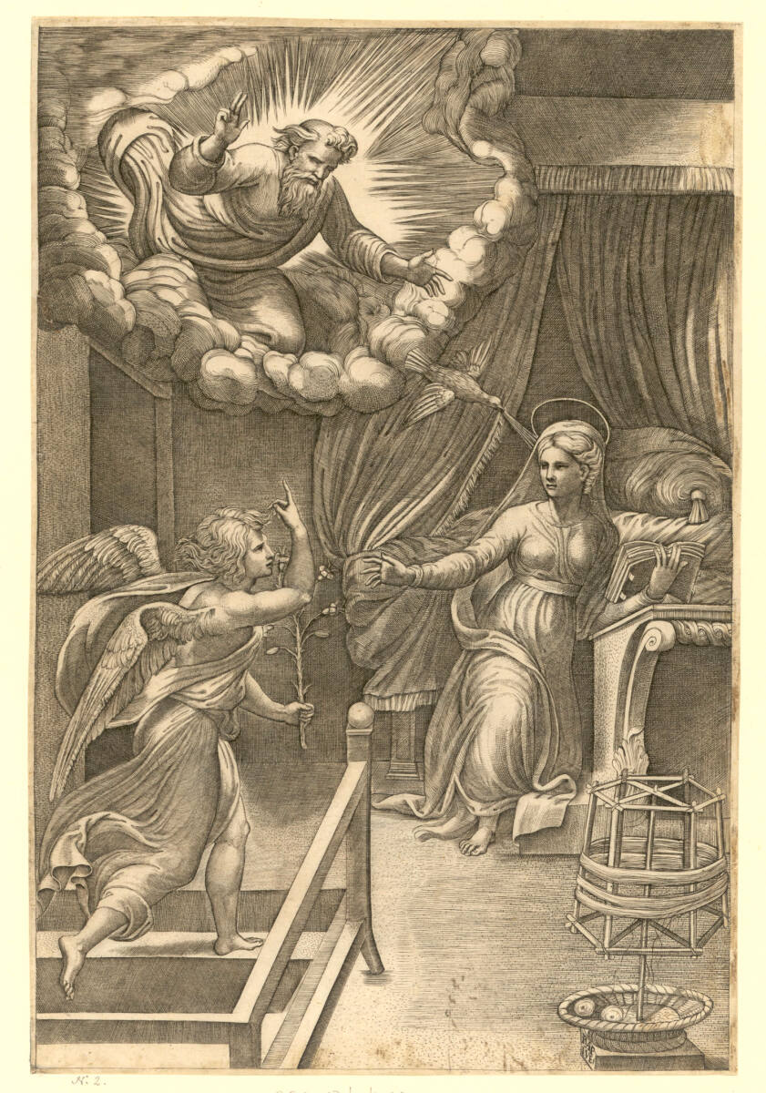 Die Verkündigung, Raphael, 1520–1539
