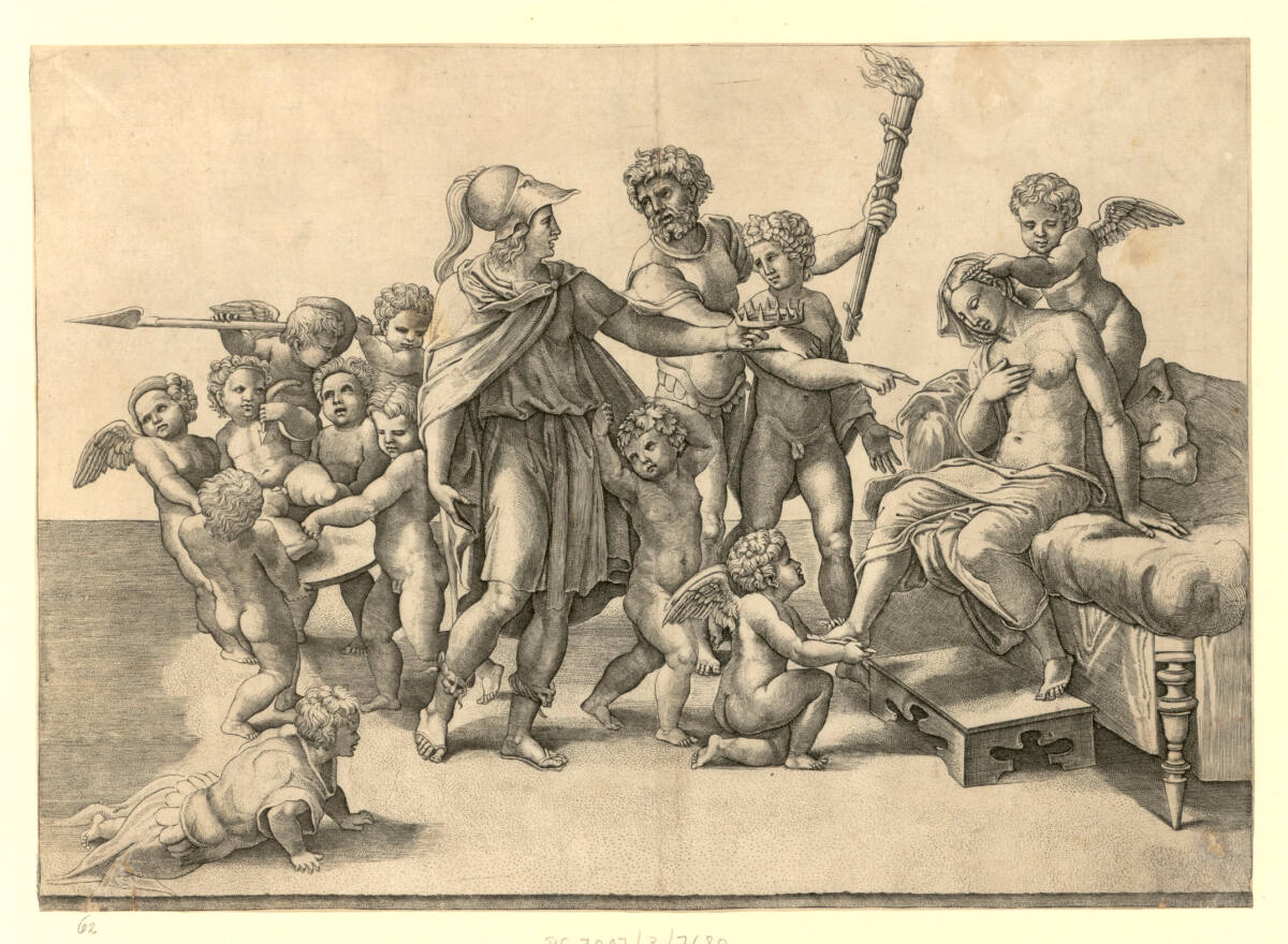 Alexander und Roxana, Raphael, 1520–1539