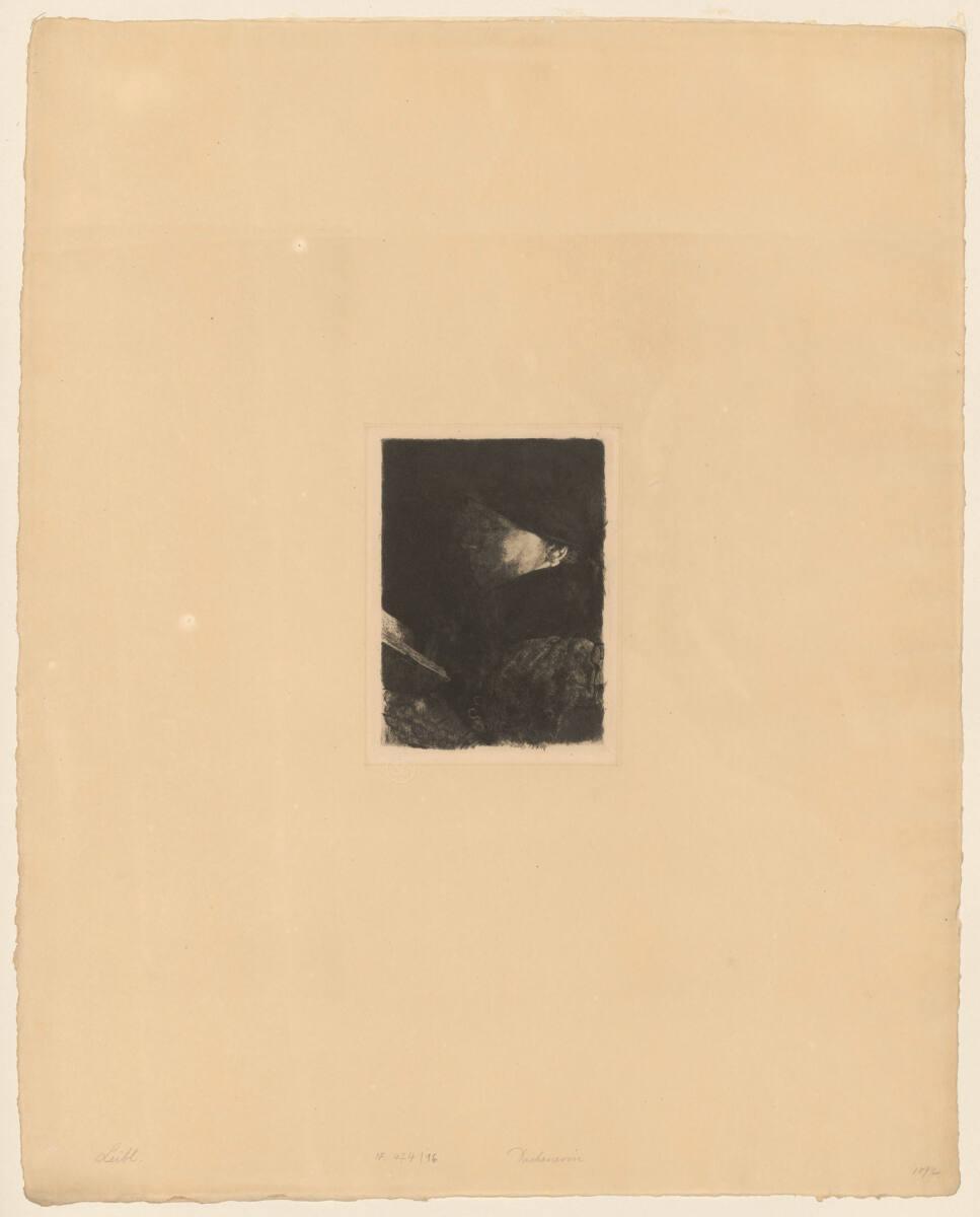 Wilhelm Maria Hubertus Leibl, Alte Frau (Dachauerin), Inv. Nr.: DGNF474/16