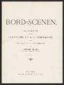 Titelblatt und Inhaltsverzeichnis (aus der Serie "Bord-Scenen - Bilder aus dem Schiffsleben der…