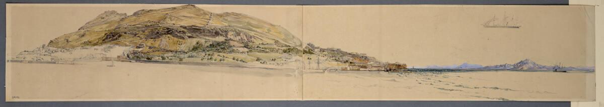 Josef Selleny, Bay von Gibraltar, Inv. Nr.: 29182