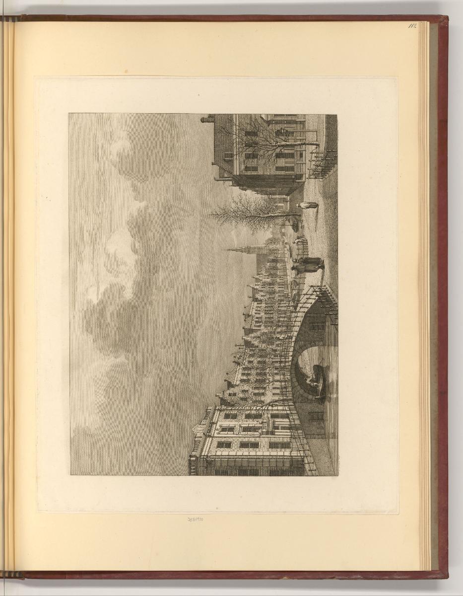Adrien Haelweg. Albert Haelweg. Jean wan de Laar. Jean Punt. Reinier Vinkeles., Blick auf die G…