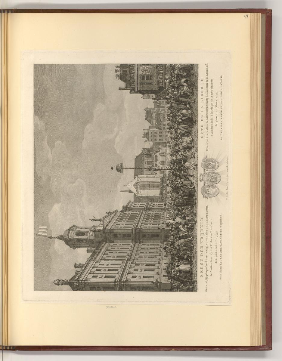 Adrien Haelweg. Albert Haelweg. Jean wan de Laar. Jean Punt. Reinier Vinkeles., Feest der vrijh…