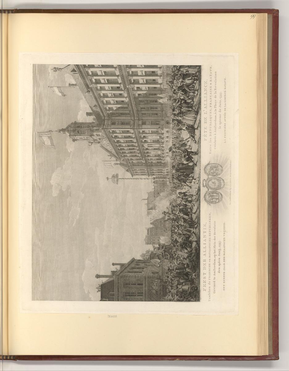 Adrien Haelweg. Albert Haelweg. Jean wan de Laar. Jean Punt. Reinier Vinkeles., Feest der vrijh…