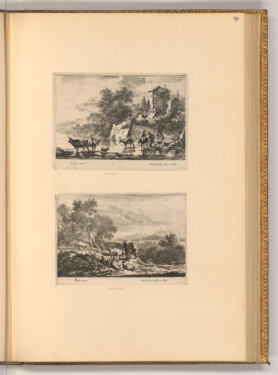 Danker Danckerts. Jean Gronsvelt. Jean Naning, Pastorale Landschaften, Inv. Nr.: Holland nach S…