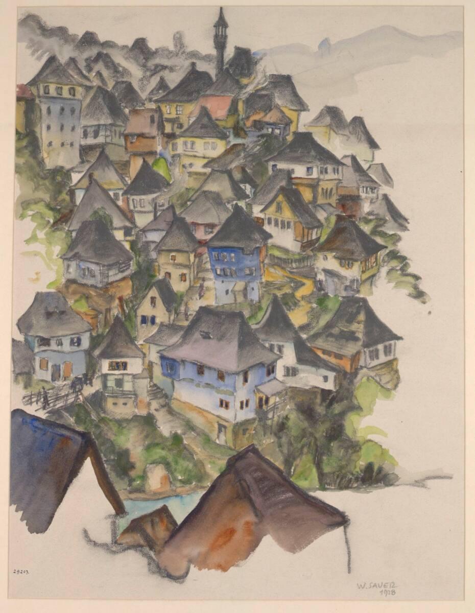 Wilhelm Sauer, Jaice in Bosnien, Inv. Nr.: 29207