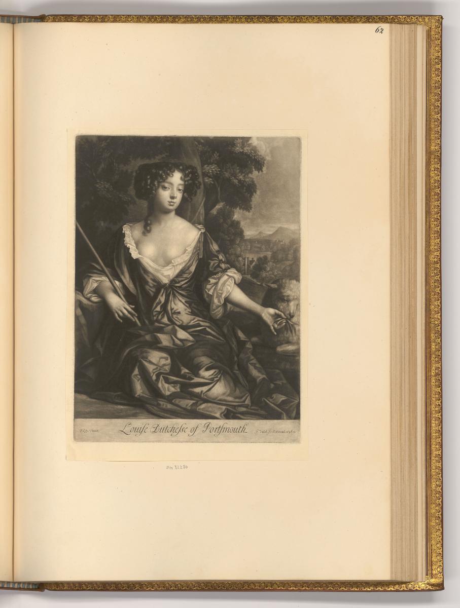 Herman Henri Quiter; Jean Liefkoop; Gerard Valck; Jean van Somer, Porträt Louise de Kérouaille,…