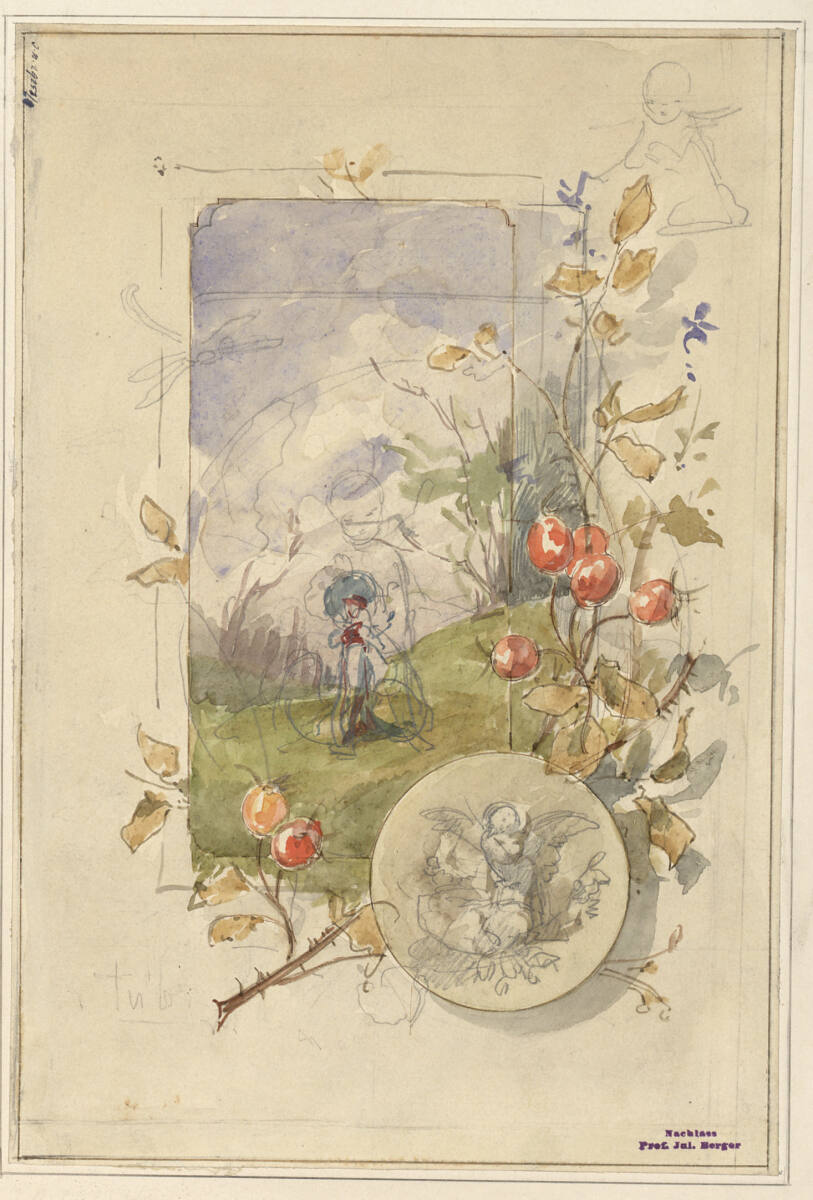 Füllung mit Schild, Julius Victor Berger