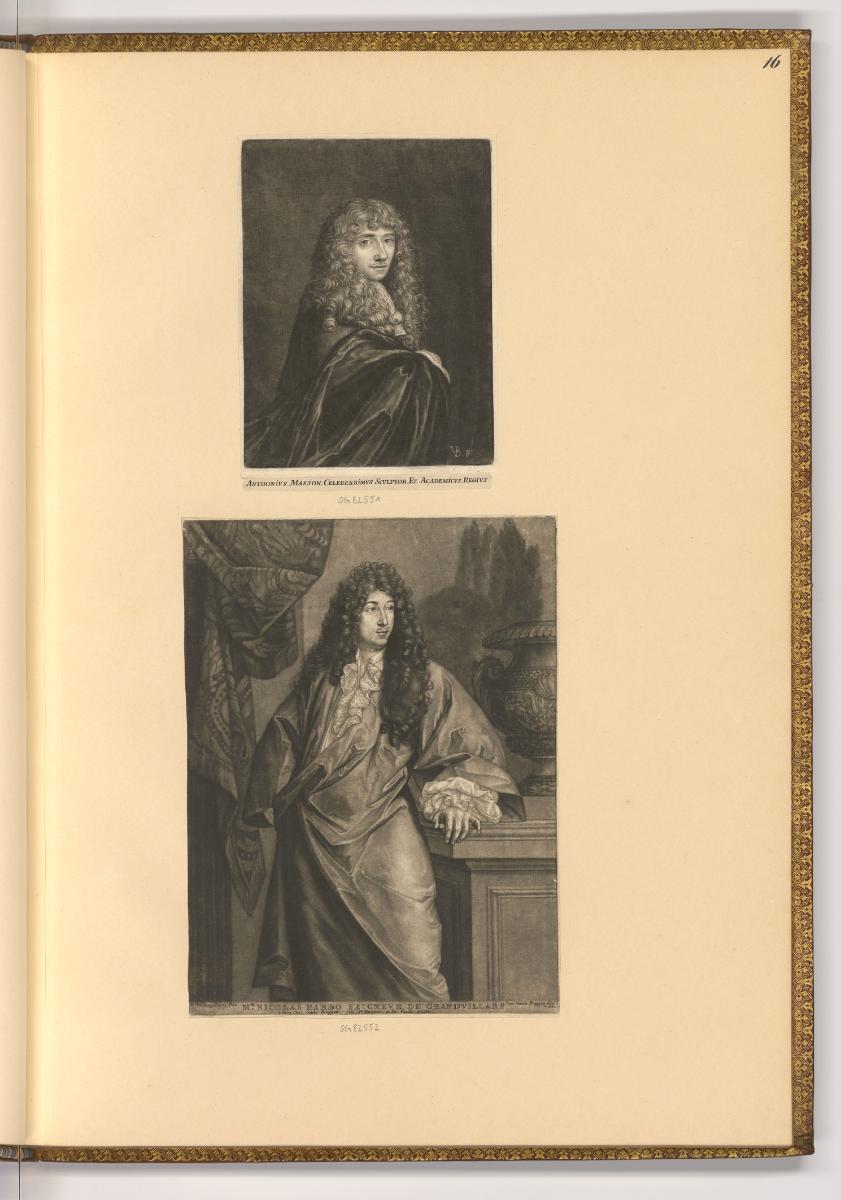 Jean van der Bruggen. Jacques Gole., Porträts Mr. Nicolas Barbo seigneur de Grandvillars; Antho…