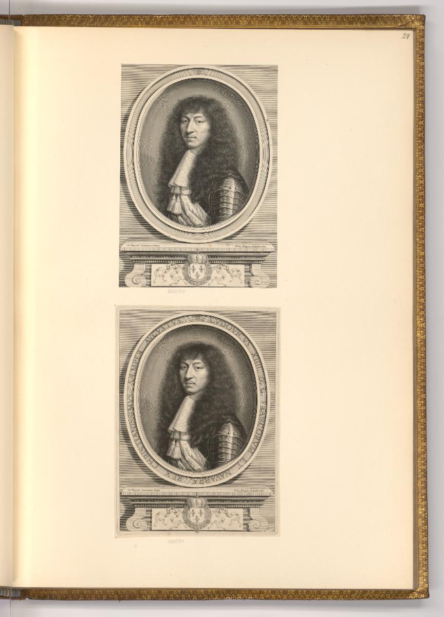 Pierre van Schuppen, Porträt Ludwig XIV., Inv. Nr.: Holland nach Sektionen I/74, H/I/74/24