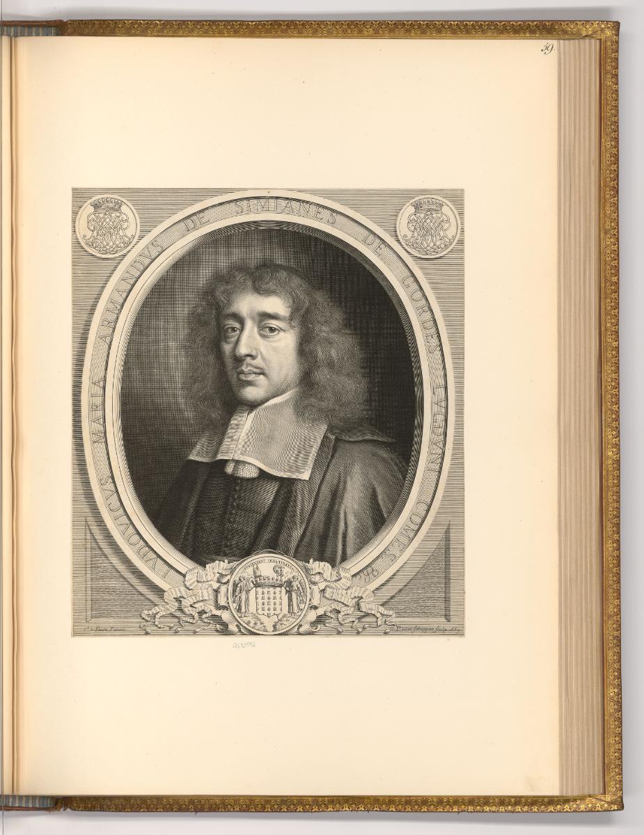 Pierre van Schuppen, Porträt Louis-Marie-Armand de Simianes de Gordes, Inv. Nr.: Holland nach S…