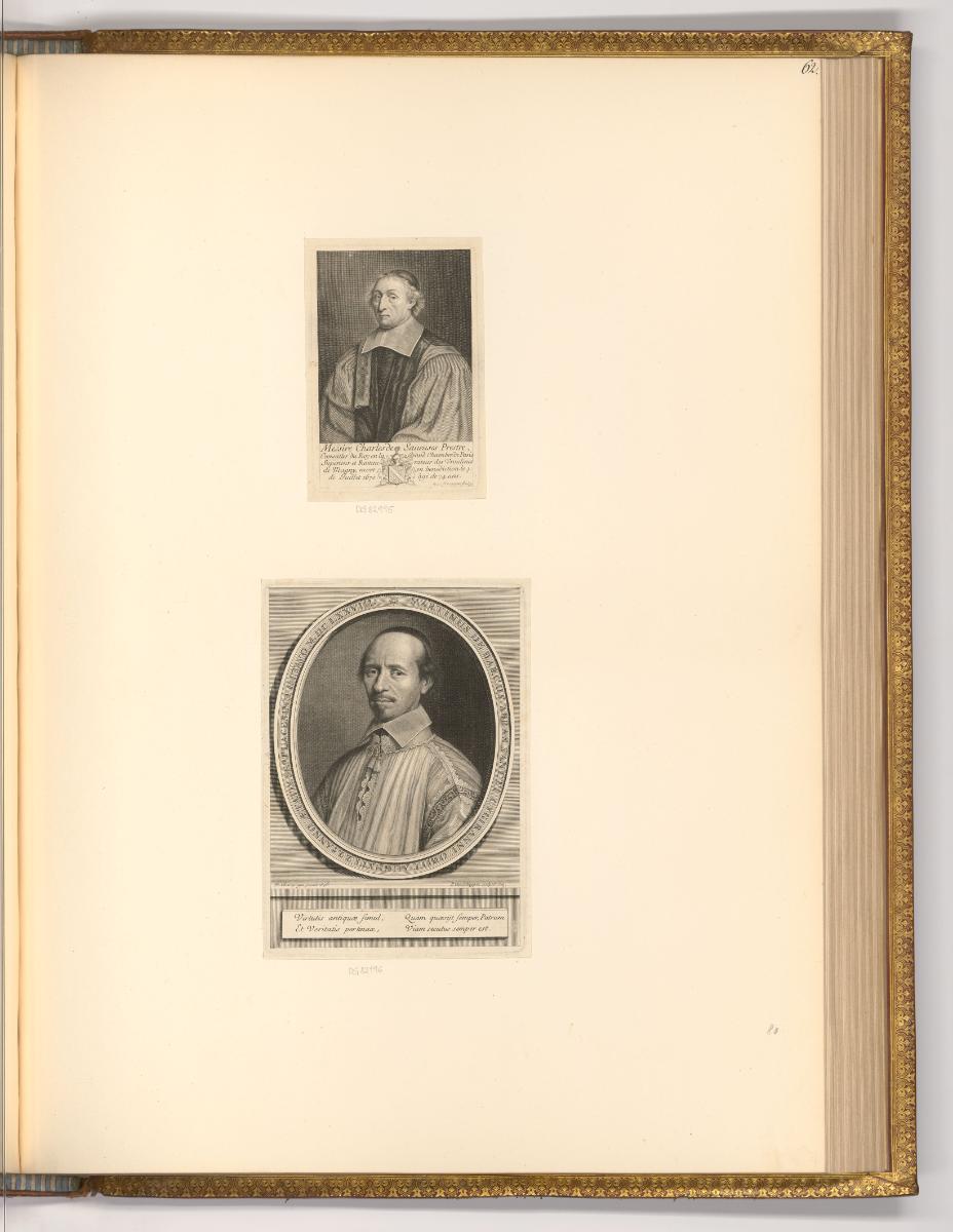 Pierre van Schuppen, Porträt Charles de Saveuses; Martin de Barca, Inv. Nr.: Holland nach Sekti…