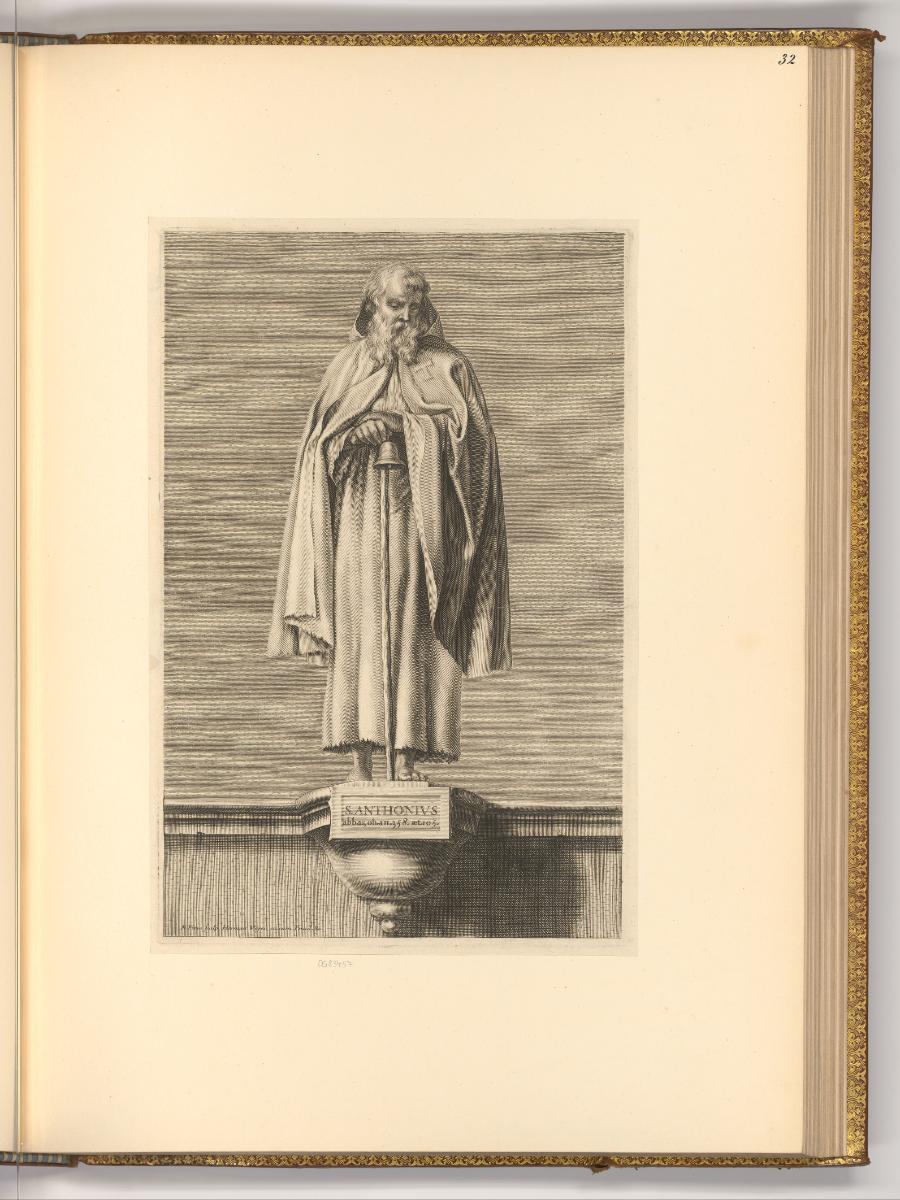 Nicolas Pitau, Statue, Hl. Anthonius, Inv. Nr.: Holland nach Sektionen I/76, H/I/76/32
