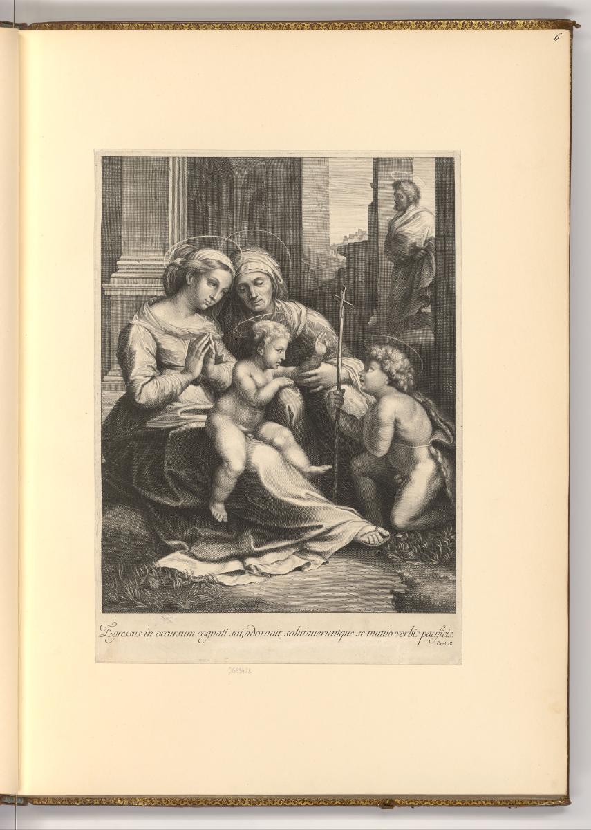 Nicolas Pitau, Heilige Familie mit dem Johannesknaben und der hl. Elisabeth
, Inv. Nr.: Hollan…