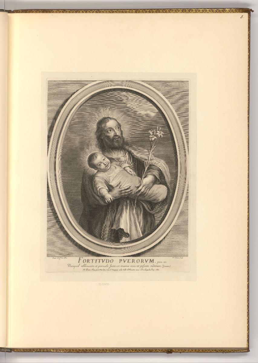 Nicolas Pitau, Hl. Joseph mit dem Christuskind, Inv. Nr.: Holland nach Sektionen I/76, H/I/76/8