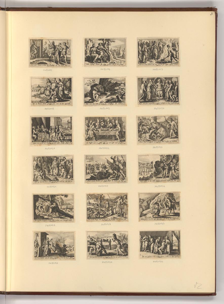 Pierre Henri Schut. Richard Collins., Szenen aus dem Alten Testament (Buchillustration), Inv. N…