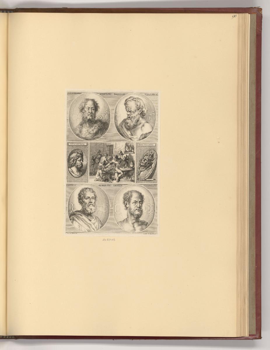 Pierre Henri Schut. Richard Collins., Porträts, Maler und Bildhauer der Antike, Inv. Nr.: Holla…