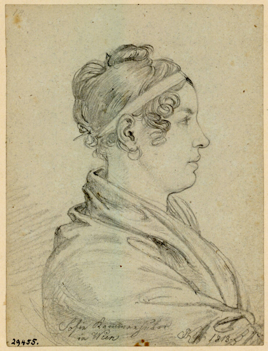 Sofie Kammerhuber, Johann Adam Klein, 1813