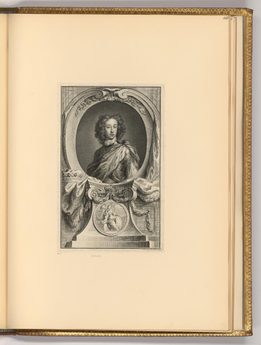 Jacques Houbraken. Vol. I, Porträt William, Herzog von Gloucester, Inv. Nr.: Holland nach Sekti…