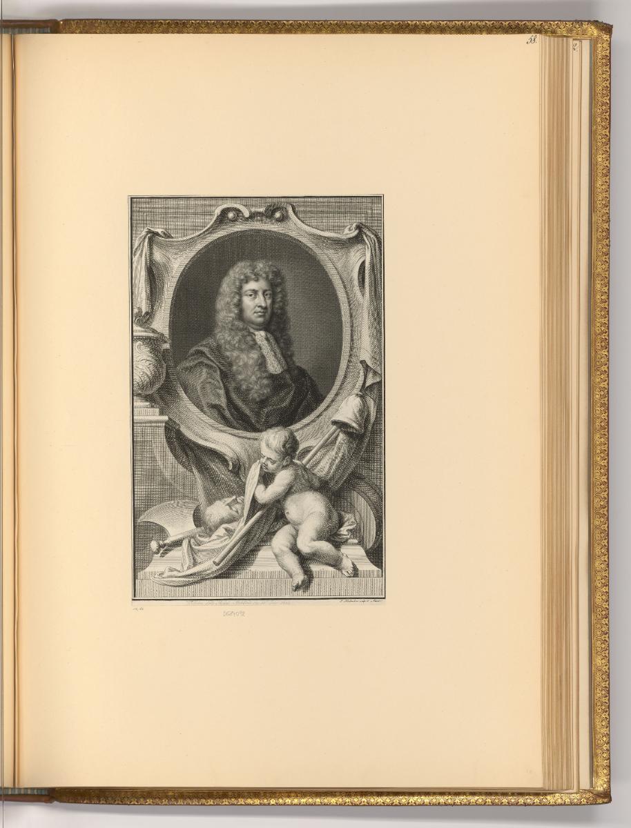 Jacques Houbraken. Vol. I, Porträt William Russell, Inv. Nr.: Holland nach Sektionen I/82, H/I/…