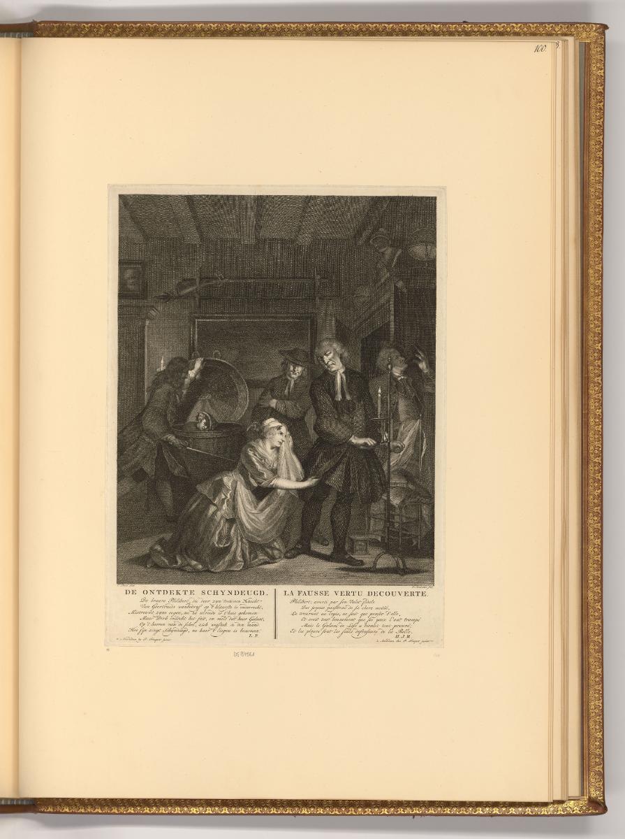 Jacques Houbraken Vol. III., Die falsche Tugend, Inv. Nr.: Holland nach Sektionen I/84, H/I/84/…