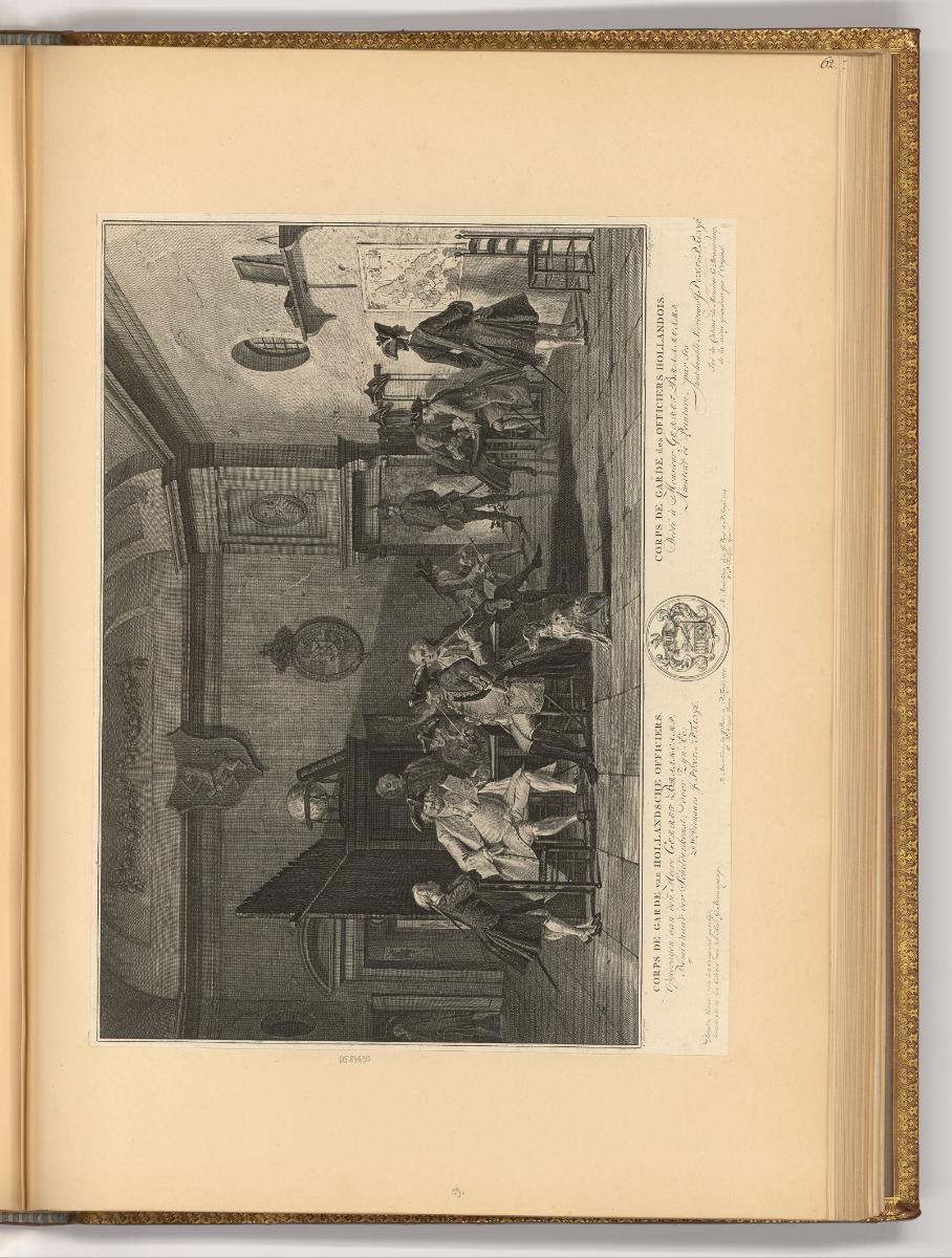 Jakob Folkema; Pieter Tanjé, Corps de garde des officiers Hollandois, Inv. Nr.: Holland nach Se…