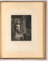 Jean de Frey; L. A. Claessens; Antoine Cardon, Interieur mit Frau und Kind, Inv. Nr.: Holland n…