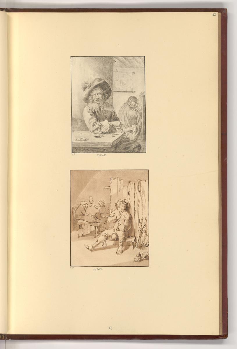 Ploos van Amstel, Jean Chalon, B. H. Thier, H. G. Schweickhardt, Kartenspieler; Betrunkener in …