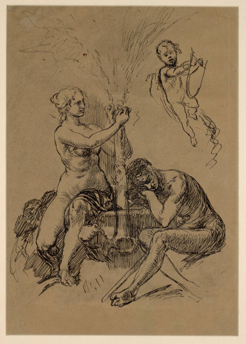 Allegorische Darstellung, Franz Rumpler