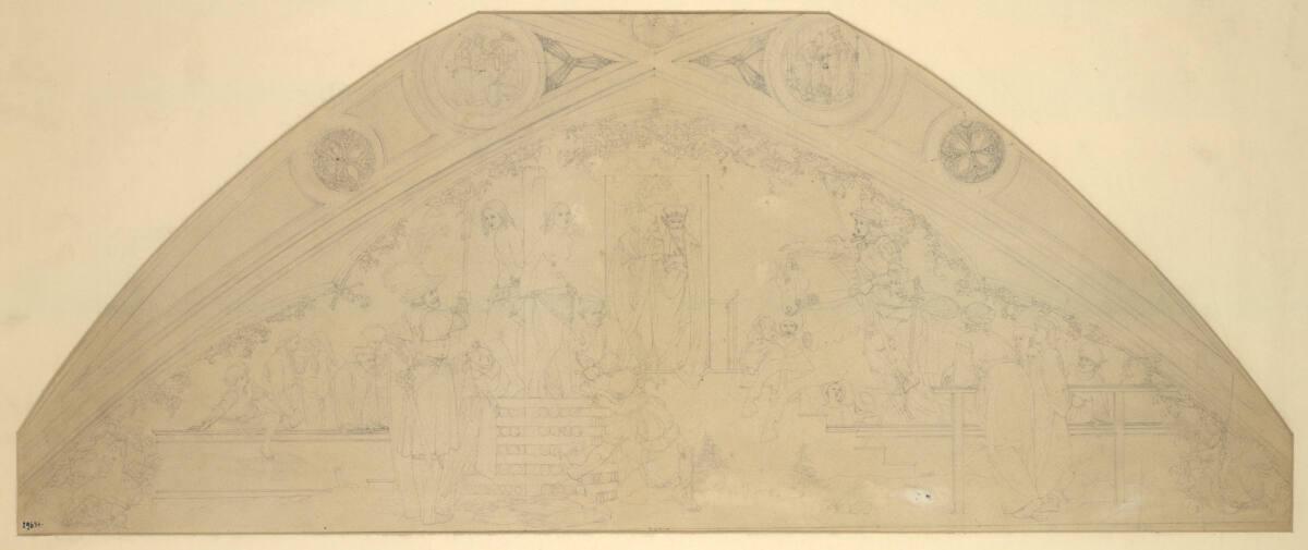 Ferdinand Anton Krüger, Olindo und Sophronia auf dem Scheiterhaufen, Inv. Nr.: 29634