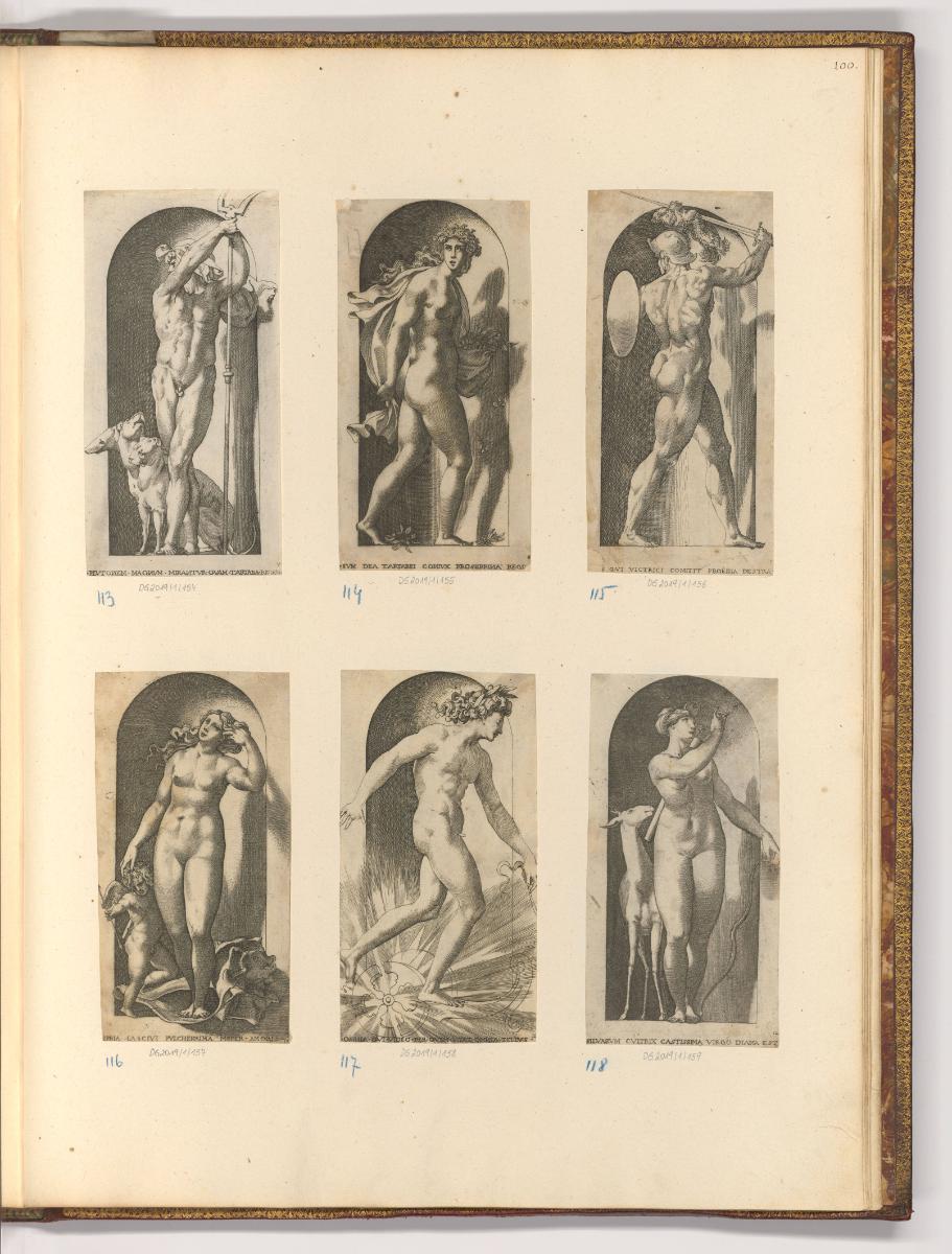 Druckgrafiken nach florentiner Werken des 16. Jahrhunderts, Mythologische Figuren, Inv. Nr.: HB…