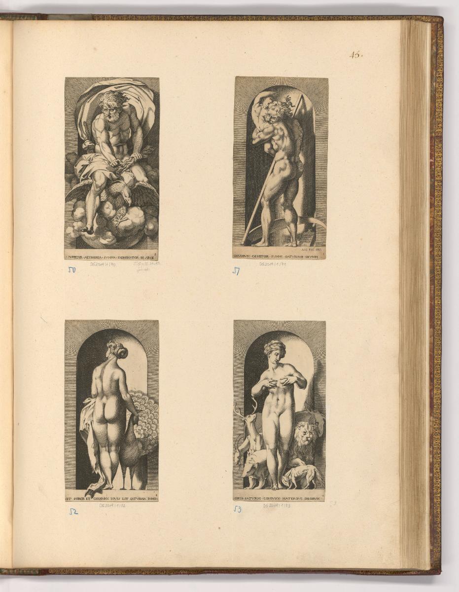 Druckgrafiken nach florentiner Werken des 16. Jahrhunderts, Mythologische Figuren, Inv. Nr.: HB…