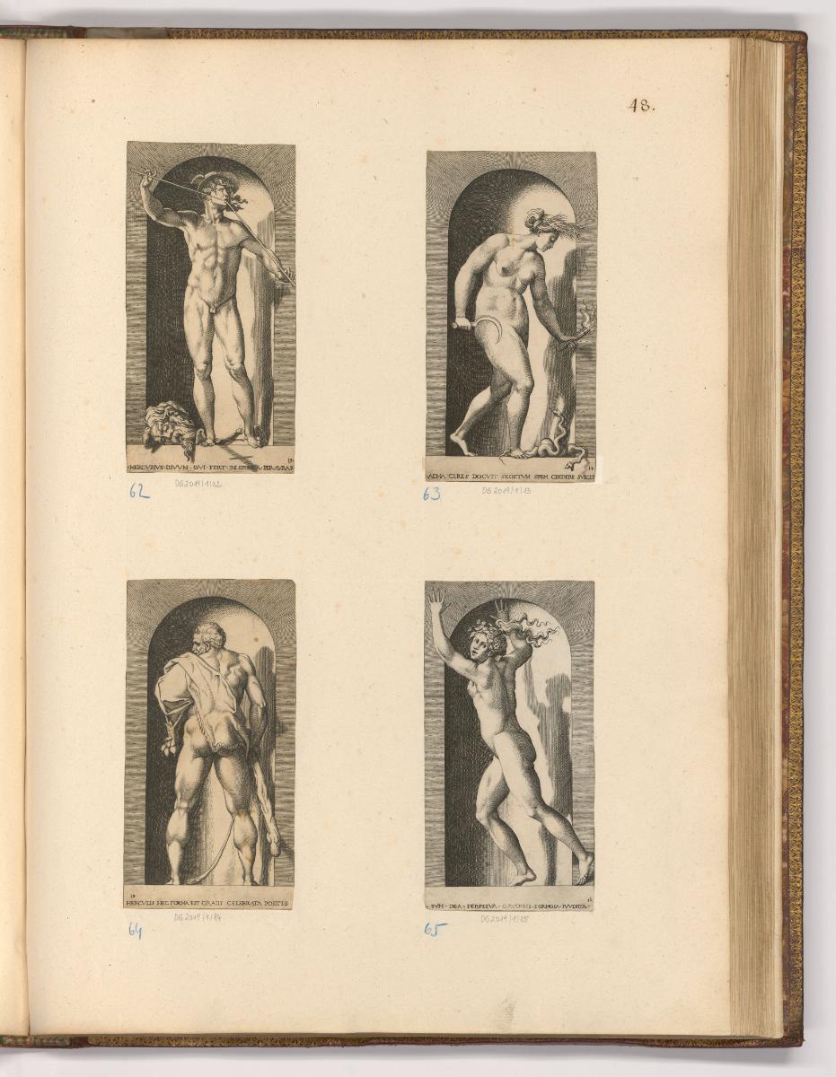 Druckgrafiken nach florentiner Werken des 16. Jahrhunderts, Mythologische Figuren, Inv. Nr.: HB…