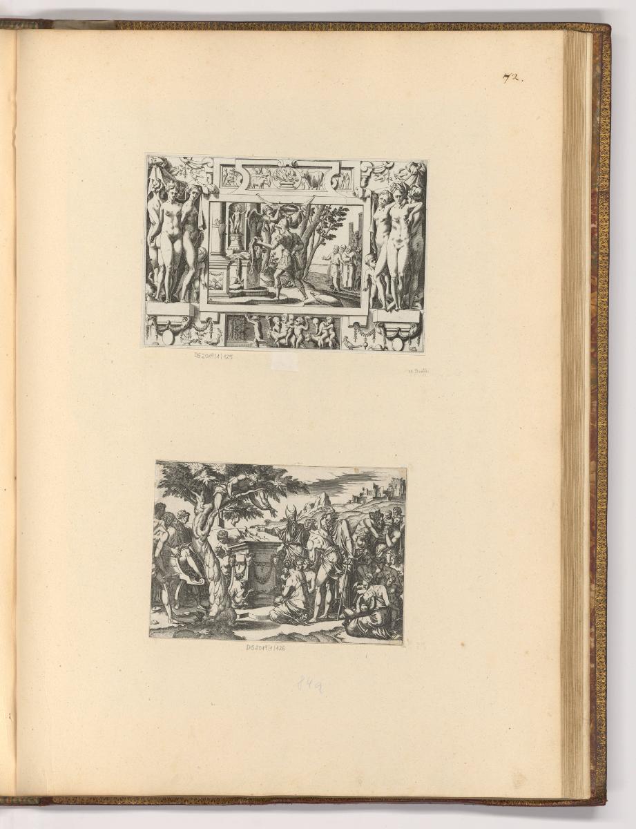 Druckgrafiken nach florentiner Werken des 16. Jahrhunderts, Jason nimmt das goldene Vlies; Opfe…