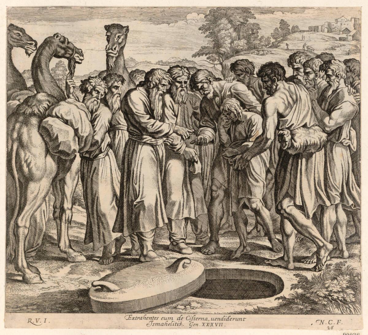 Joseph wird von seinen Brüdern verkauft, Inv. Nr.: DG90038