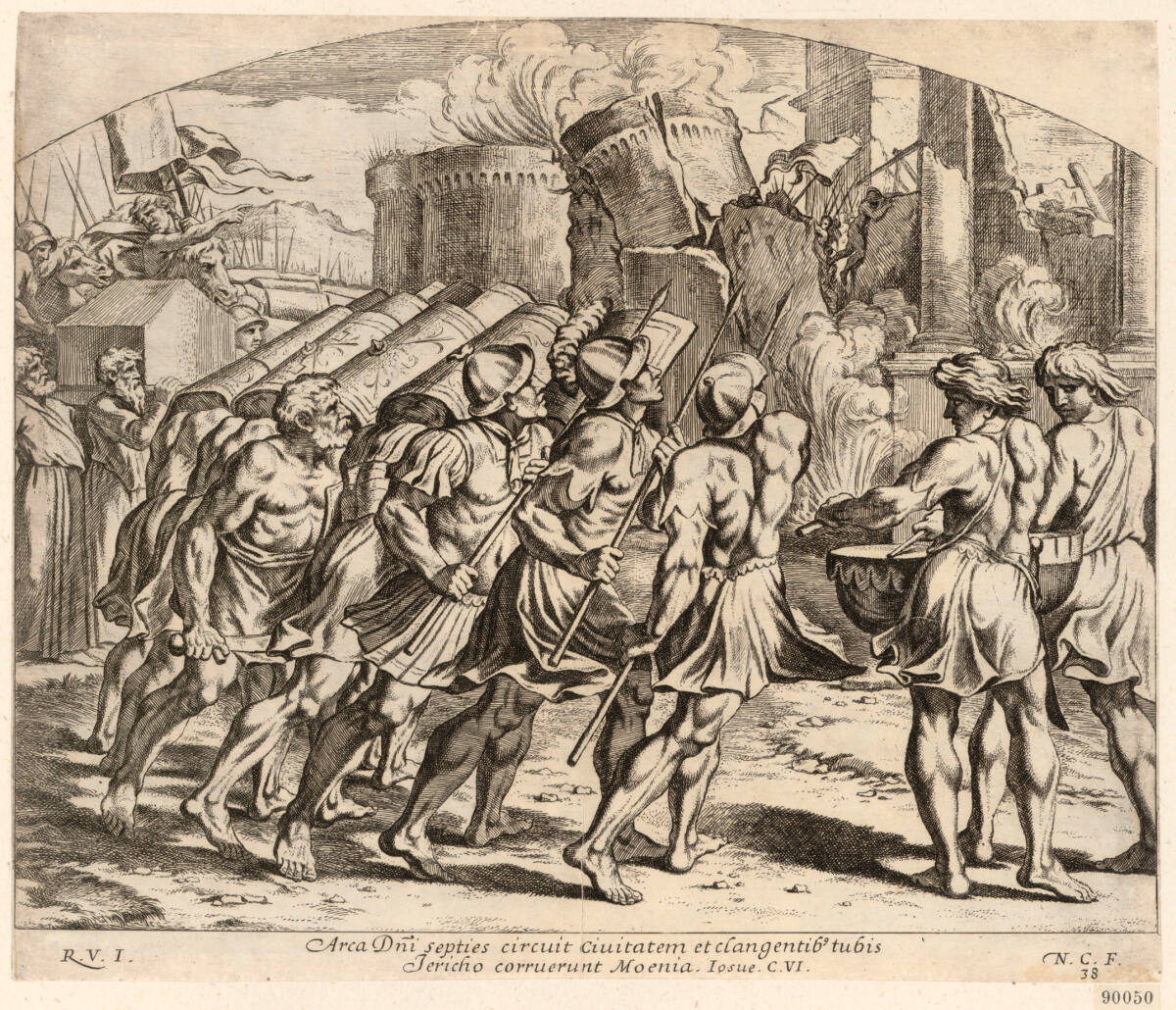 Fall Jerichos, Raphael, 1649