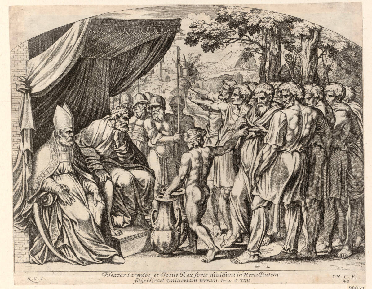 Teilung des Landes, Raphael, 1649