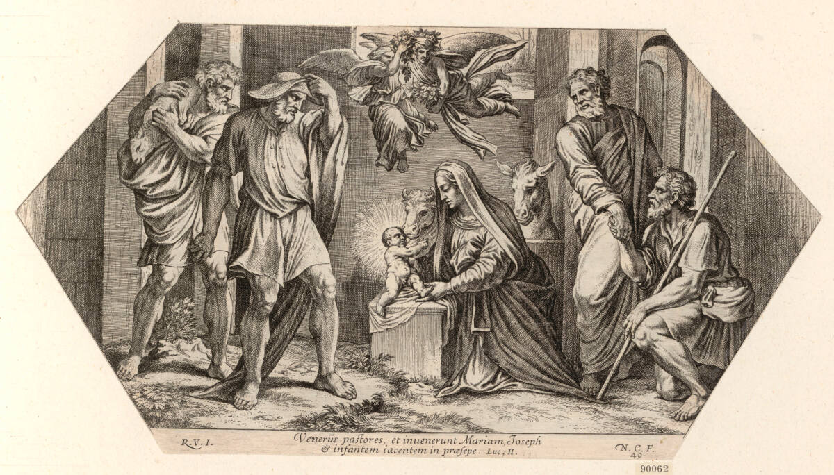 Anbetung der Hirten, Raphael, 1649