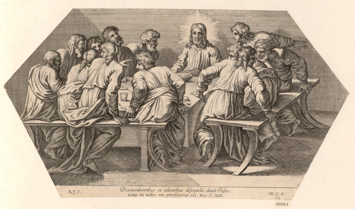 Letztes Abendmahl, Raphael, 1649