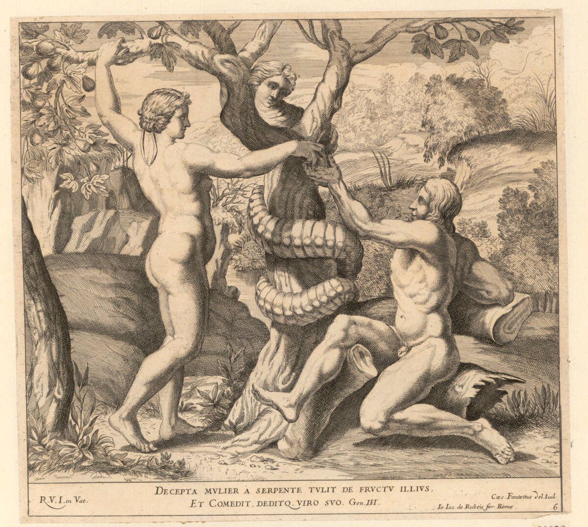 Sündenfall, CesareFantetti, 1675