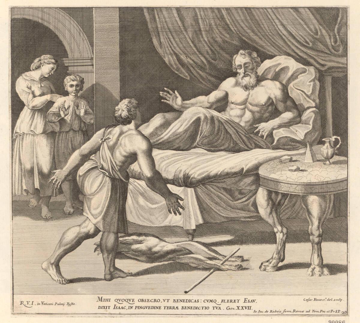 Isaak und Esau, Inv. Nr.: DG90086