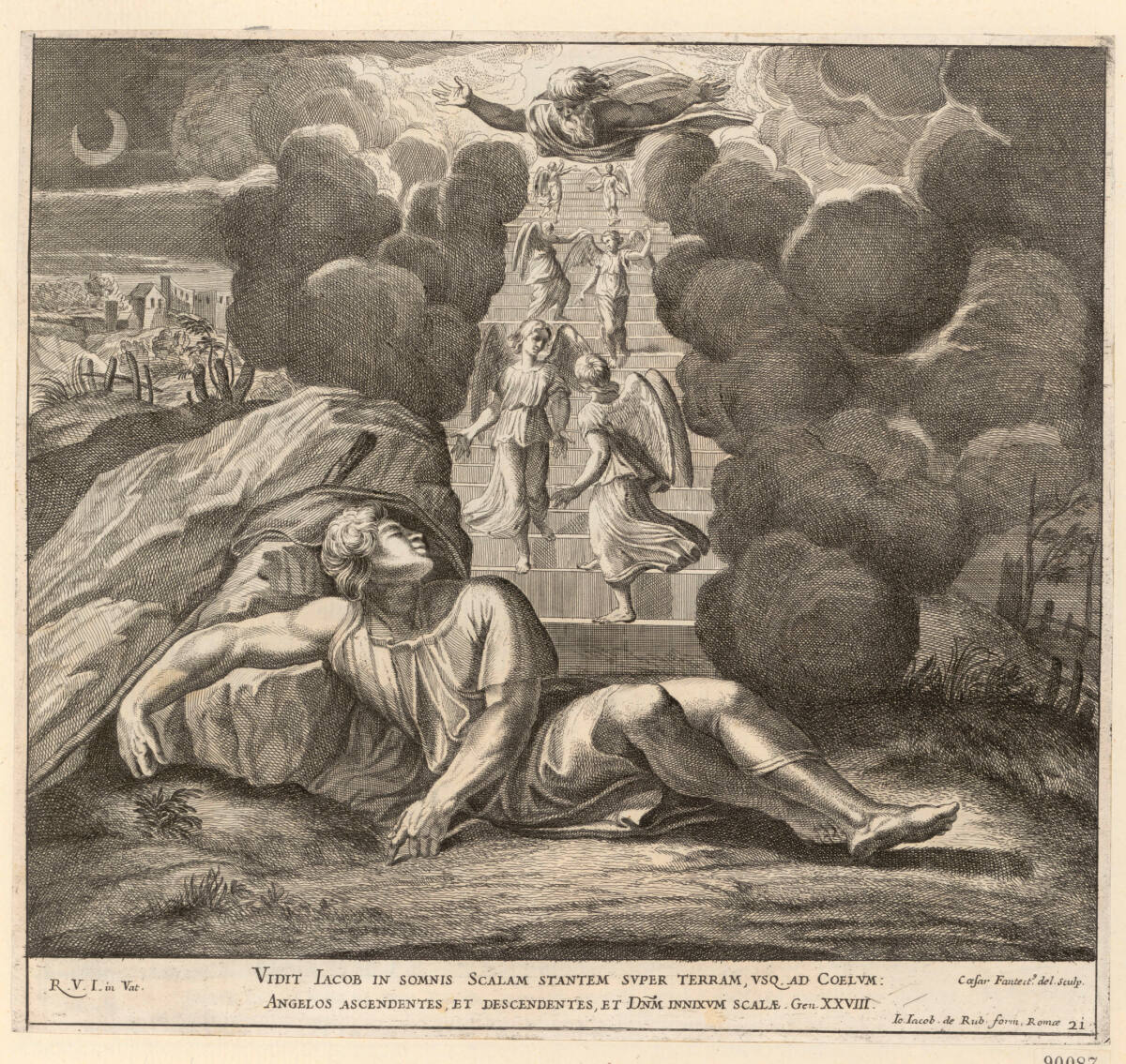 Jakobs Traum, CesareFantetti, 1675