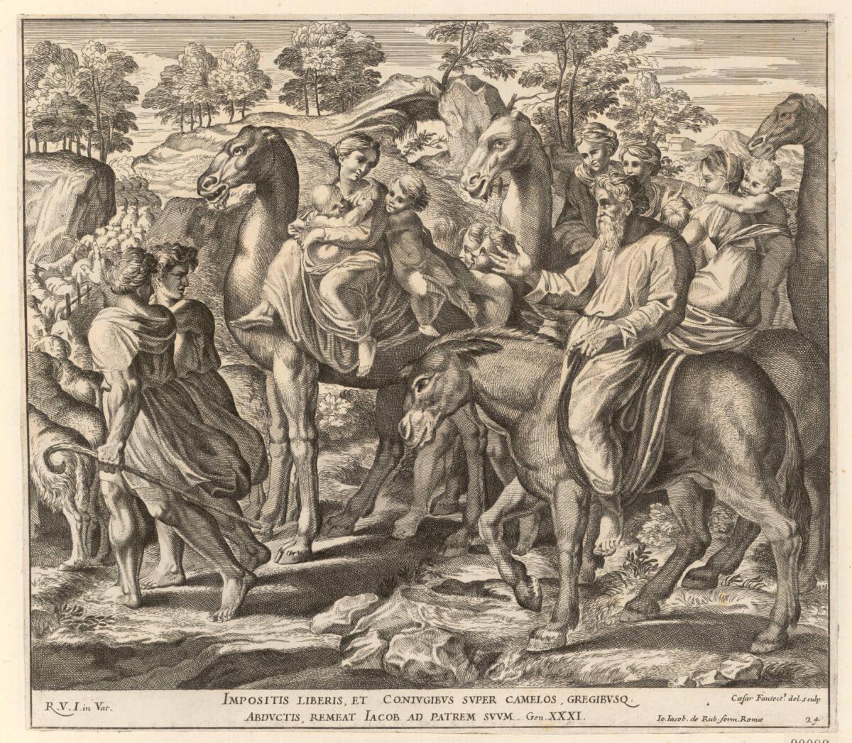 Jakobs Flucht, Inv. Nr.: DG90089