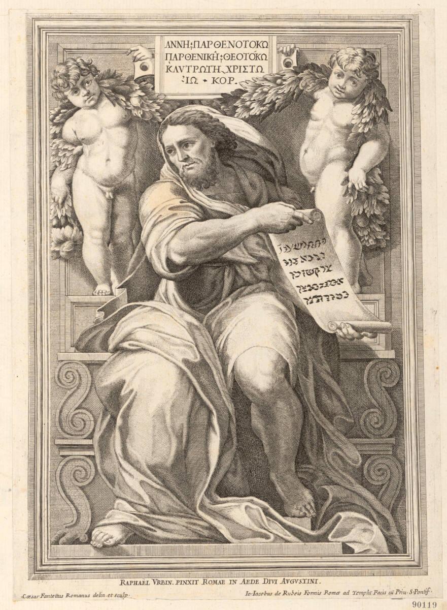 Prophet Jesaja, Inv. Nr.: DG90119