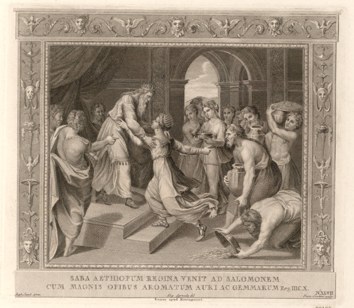 Salomon und die Königin von Saba, FrancescoCecchini